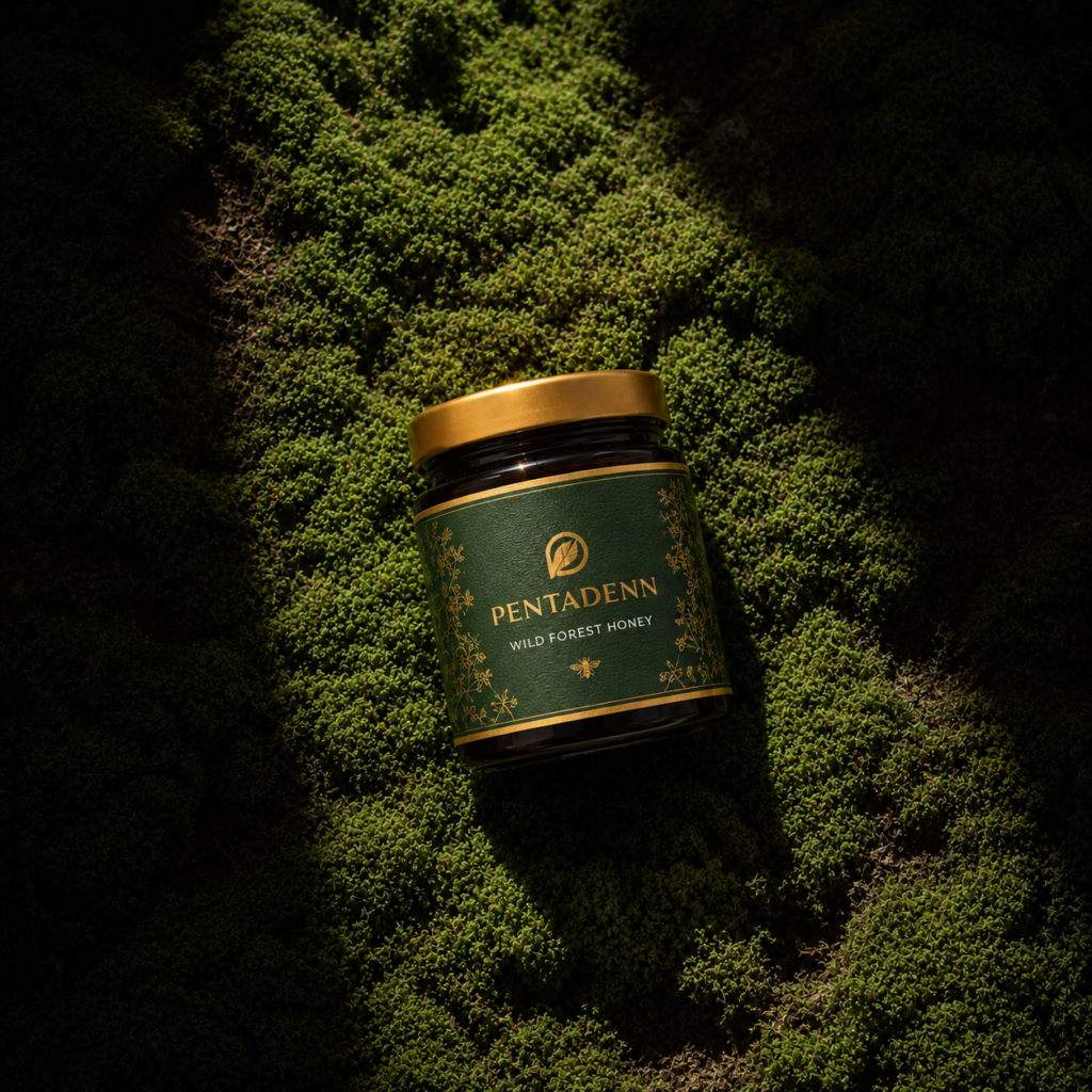 Raw Pentadenn forest honey